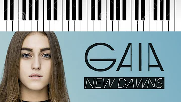 Gaia Gozzi | New Dawns | X Factor 10 (INEDITO) | Piano Cover