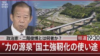 政治家・二階俊博とは何者か　“力の源泉”国土強靭化の使い途【4月22日(月)#報道1930】TBS NEWS DIG