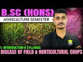 disease of field and horticultural crops and their management 2 bsc agriculture classes