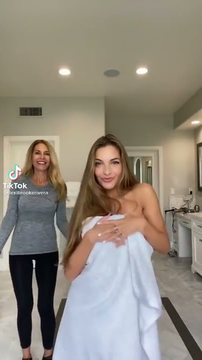 Mother reaction on daughter undress in front of web cam