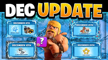 New Epic Equipment, Clashmas FREE Gifts, December Update & Events Explained in Clash of Clans!
