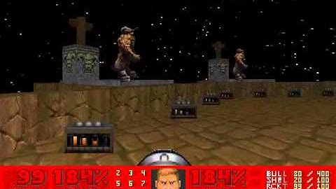 [Doom 2]: Kama Sutra, Map30: (|), UV Speed in 0:19 (Kids Exit)