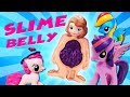 What's Inside Sofia the First's Slime Belly! W/ My Little Pony, Mr Doh & the Layer Cake Game