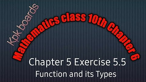 Mathematics class 10th Chapter 5, Exercise 5.5 part 1