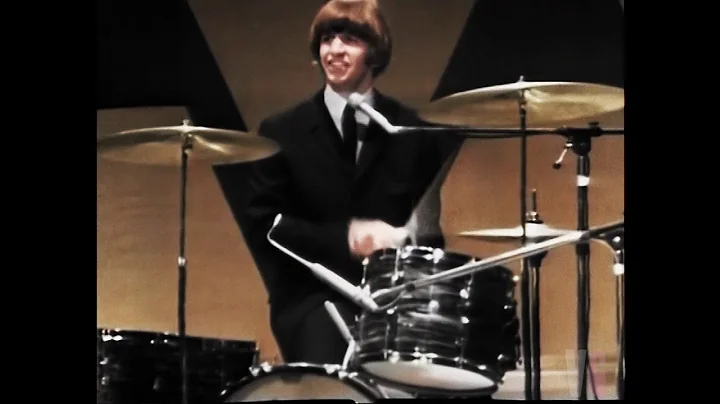 The Beatles - Act Naturally (From "Blackpool Night Out", Colorized, 1965)