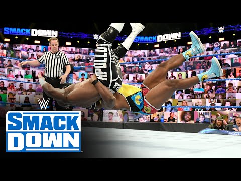 Big E & Kevin Owens vs. Apollo Crews & Commander Azeez: SmackDown, June 18, 2021