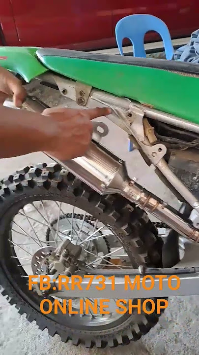 KLX 150 creed full exhaust system #klx150 #cabanatuancity #klx150bf #klx
