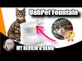 Uhapet Cat Water Fountain Review #amazonfinds #productreviews