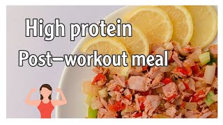 Healthy Tuna Recipe (high protein) طريقة عمل تونة صحية ولذيذة