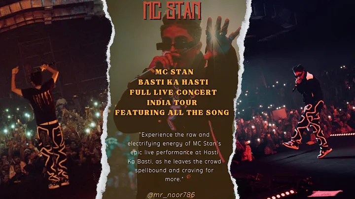 MC Stan Full Live Concert of 'Basti Ka Hasti' in Mumbai | Watch the Entire Performance Here All song