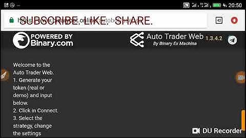 Autotrader binary bot for binary.com