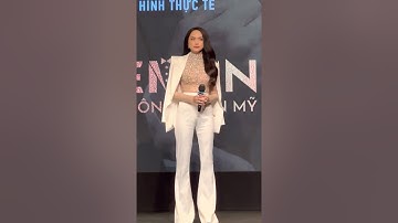 Hương Giang trả lời tự tin tại họp báo The Next Gentleman bên cạnh Xuân Lan, Hà Anh