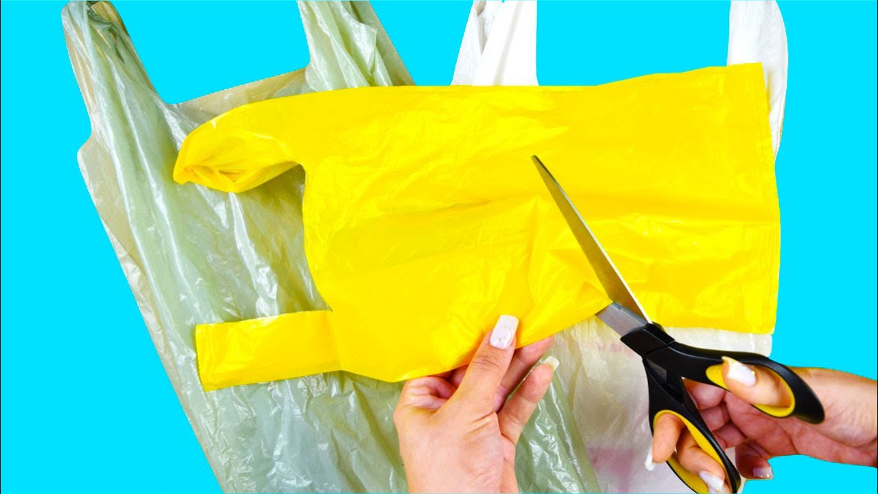 9 IDEIAS INCRÍVEIS COM SACOLAS PLÁSTICAS | IDER ALVES