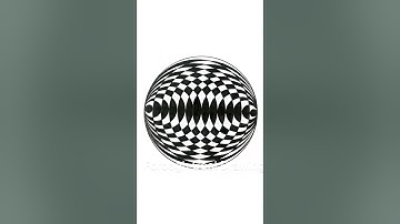 Easy 3D Geometric Illusion Pattern 🌈 #shorts #shortvideos #art #drawing #easy #geometric #3d
