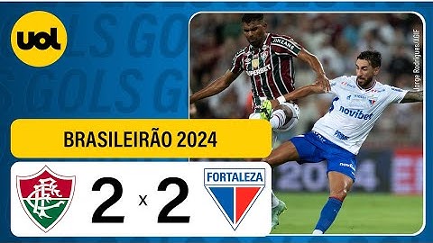 FLUMINENSE 2 X 2 FORTALEZA - BRASILEIRÃO 2024; VEJA OS GOLS