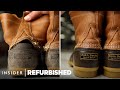 How llbean boots are professionally restored  refurbished  insider