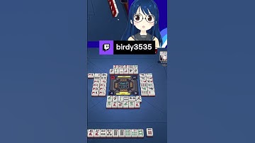 F the Chasing Riichi! | birdy3535 on #twitch #vtuber #friends #mahjong #mahjongsoul