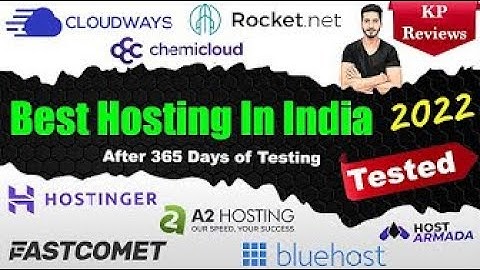 Best Hosting in India 2022 🔥    Best Hosting For Wordpress, eCommerce  365 Days Tested