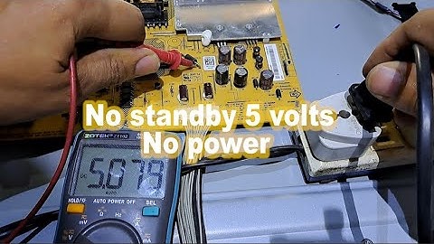 60 inches Sharp LED TV NO POWER