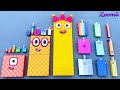 Looking for Mini Numberblocks 1 to 100! NEW ASMR Numberblocks Satisfying Video #10