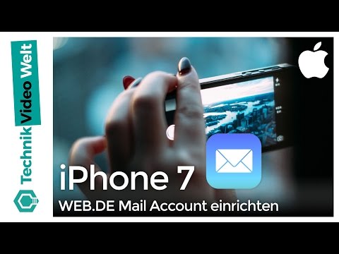 iPhone 7 WEB.DE Mail Account einrichten