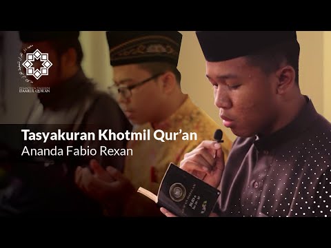Tasyakuran Khotmil Qur’an ananda Fabio Rexan