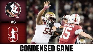 Florida State vs Stanford Condensed Game | 2025 ACC Football