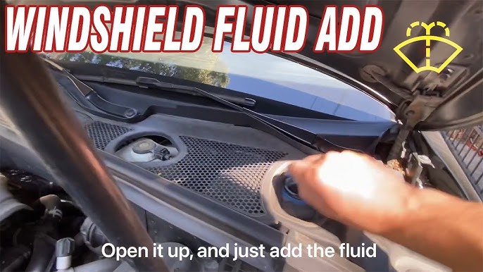 What Type of Washer Fluid to add to Tesla Model 3 