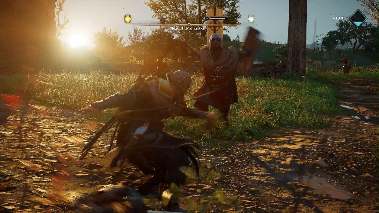 Assassin's Creed Valhalla Dual-Axe Brutal & Aggressive Combat Gameplay