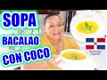 SOPA DE BACALAO CON COCO