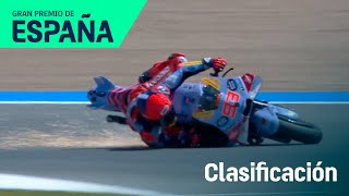 Marc Márquez se cae en la carrera al sprint en Jerez | MotoGP