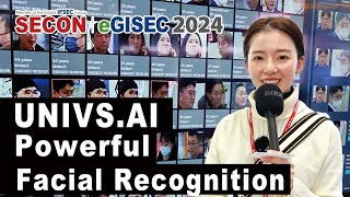 UNIVS.AI showcase Powerful Facial Recognition Applications and Video Compression at SECON 2024