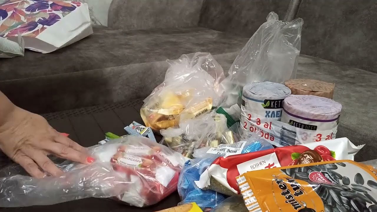 Araz Market alışverişi ve akşam yemeği