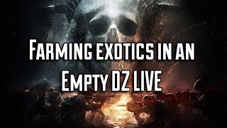 Tom Clancy's The Division 2 farming exotic components in an empty DZ. NO PLAYERS