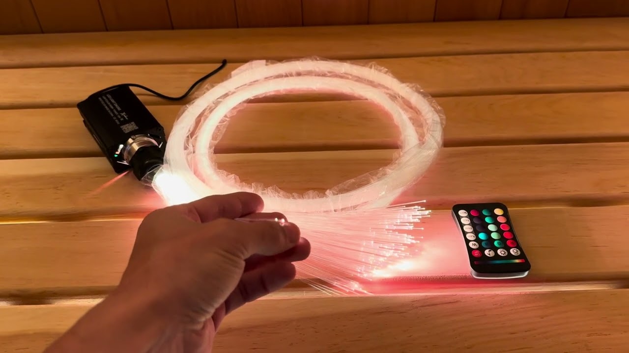 Звездное небо SteamLux PRO для бани сауны и Хамама - обзор 