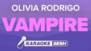 Olivia Rodrigo - vampire (Karaoke Version)