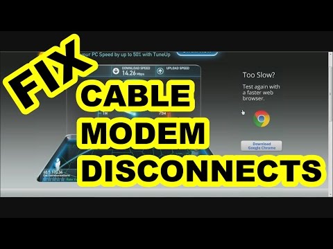 Resolve Cable Modem Disconnects Caused by High Upstream Power Level