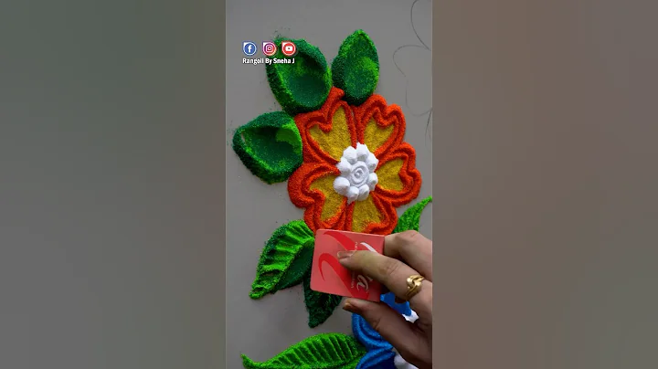 BEST RANGOLI #diwalirangoli #rangoli #rangolidesigns #shorts #diwalirangolidesigns