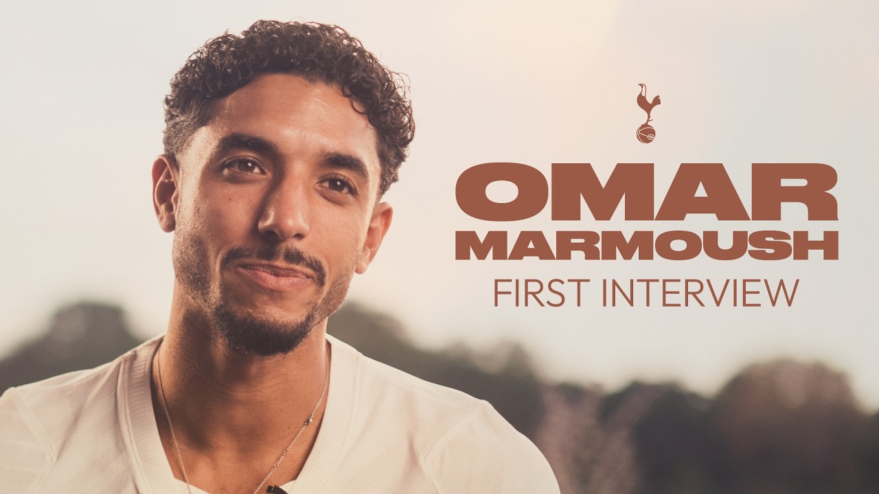 Omar Marmoush's first Spurs interview! 💬