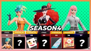 FOAMSTARS Season 4 BATTLE PASS and SHOP SKINS!