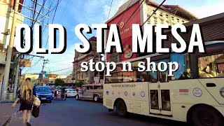 Old Santa Mesa Stop n Shop Walking Tour | Sta Mesa Manila Walk