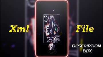 New Trending song 🔰|| new Song xml 🔰🔥|| by @CS_Editz