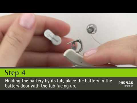 Phonak   How To Change The Battery