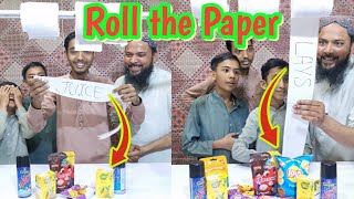 Roll the toilet paper funny challenge