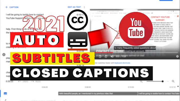 Auto Closed Captions | Add Subtitles on YouTube Videos | Add Language | Fast & Easy 2021 Tutorial