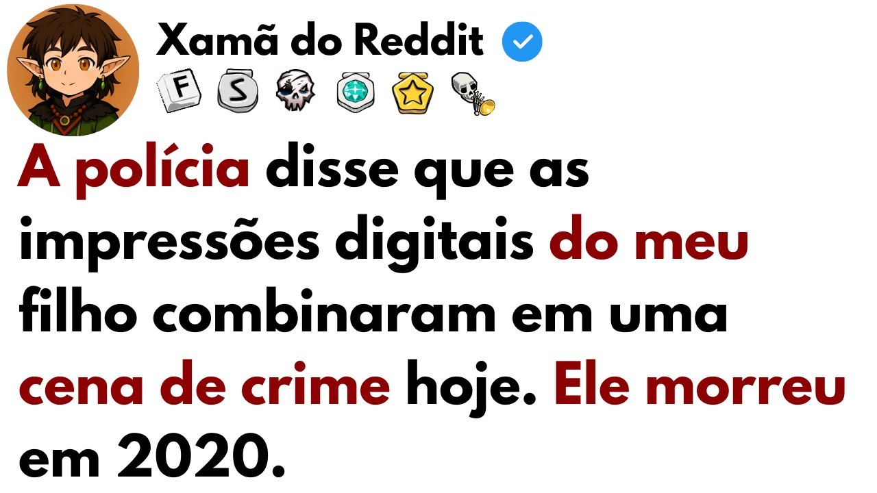 [HISTÓRIA COMPLETA] A polícia disse que as impressões digitais do meu filho combinaram em uma cena..