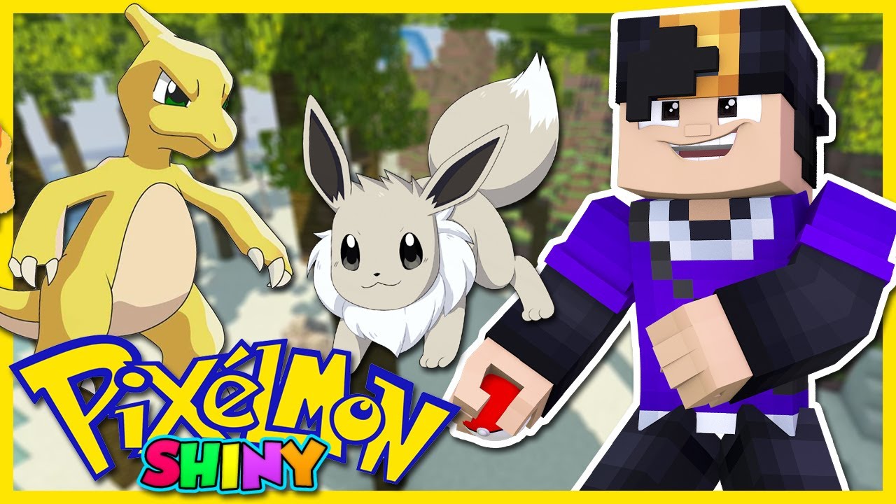 Pixelmon Shiny 7 // Treinamento Pokémon !!! YouTube