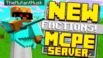 Minecraft Bedrock Factions 1.21 – The BEST New MCPE Factions Server