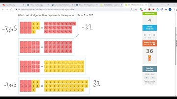 Model and solve equations using algebra tiles