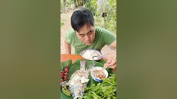 Cá rô phi nướng muối